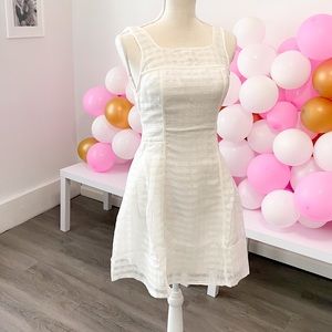 White layered dress 🤍✨